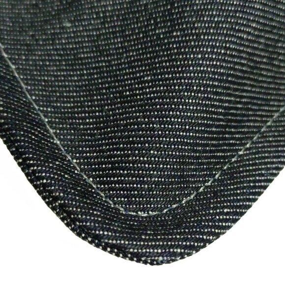 Auth TIFFANY&Co. - Dark Gray Silver Denim Tote Bag - Picture 3 of 8